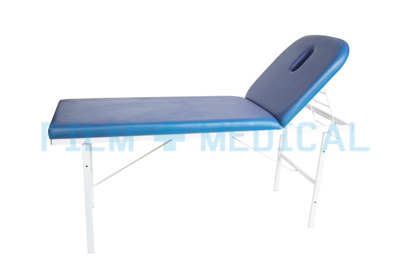 Folding Blue Examination Couch